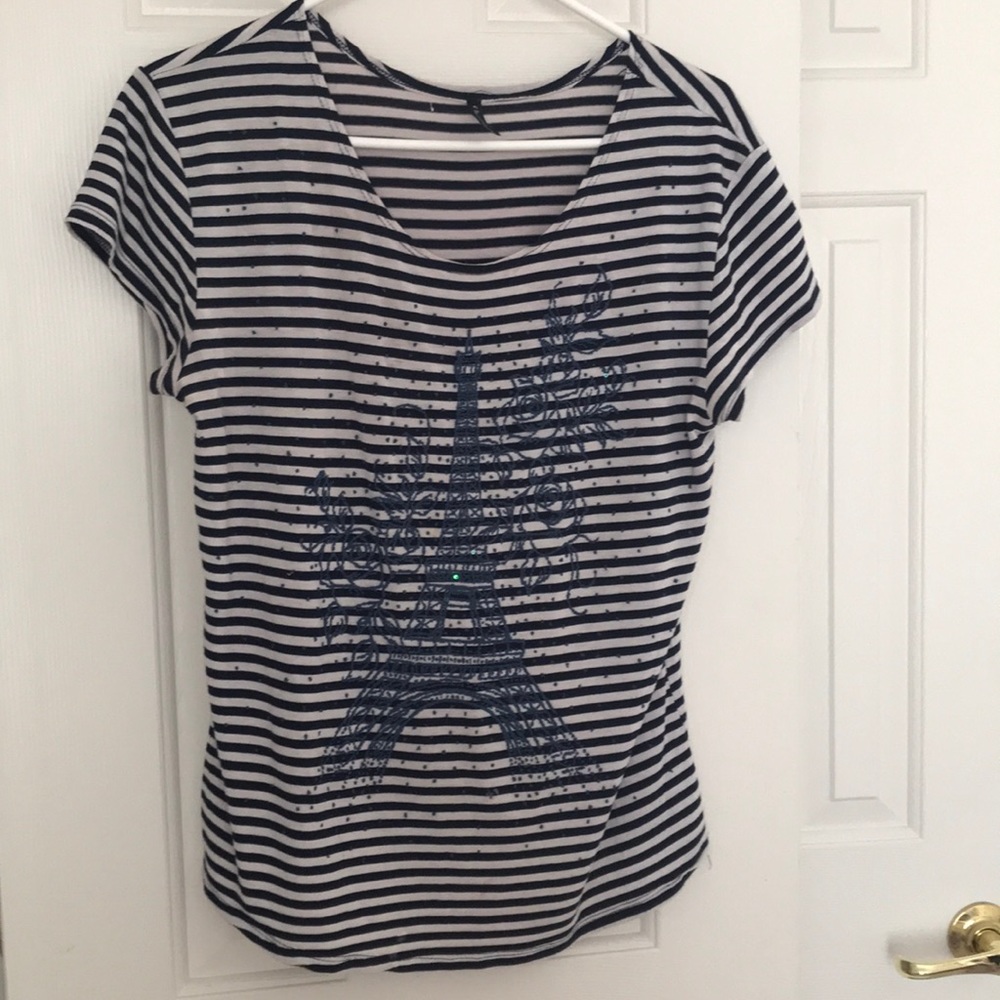 Bieeker & McDougal Eiffel Tower T Shirt